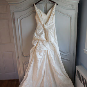 100 silk wedding dress
